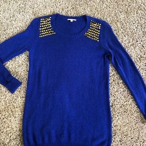 Gianni BINI royal blue sweater